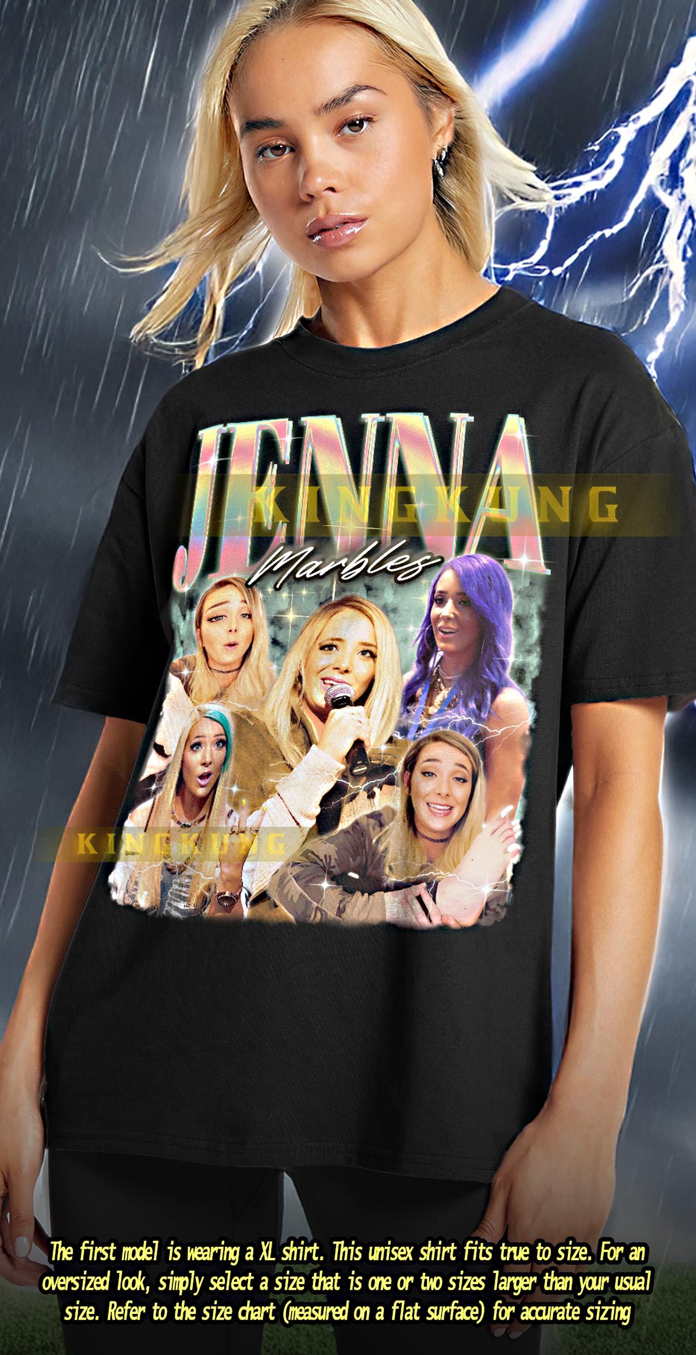 JENNA MARBLES Vintage Tee, Jenna Marbles 90s Bootleg Shirt