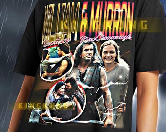 WILLIAM WALLACE Shirt, William Wallace Vintage Shirt, William Wallace Retro Tshirt, William Bootleg Tee, Murron Shirt #saf