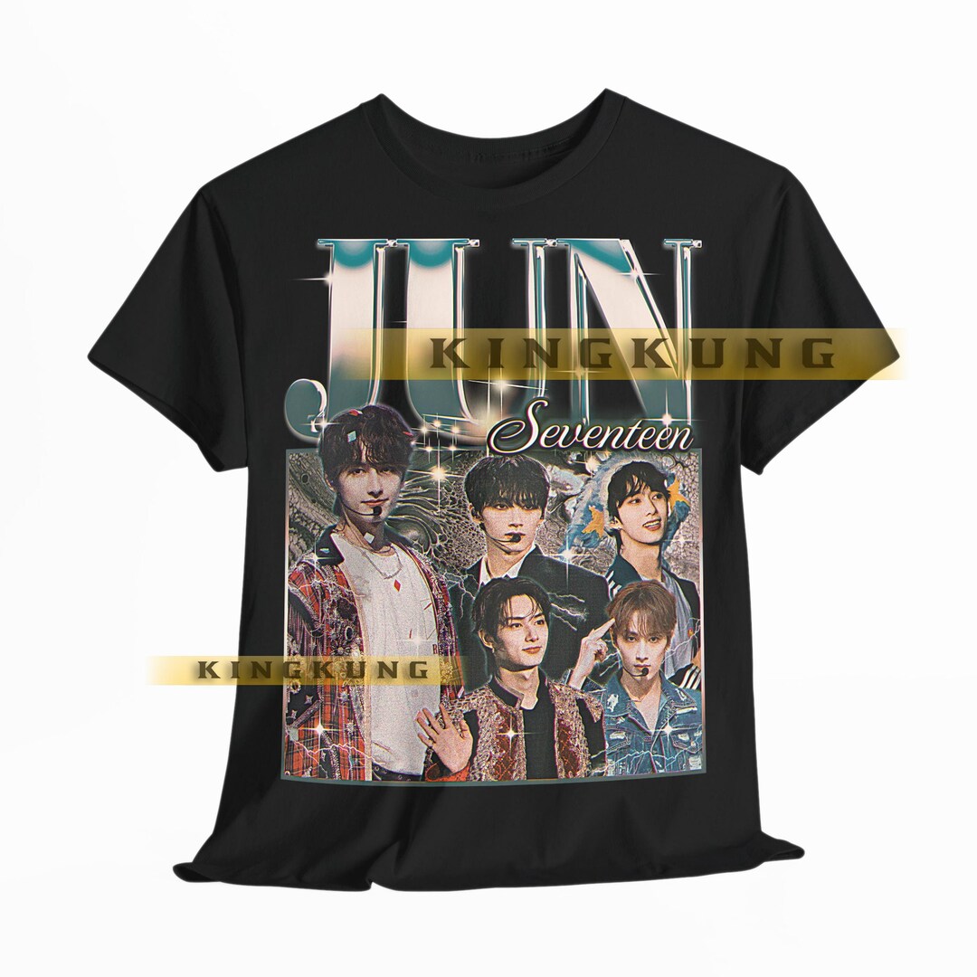 JUN (SEVENTEEN) Shirt, Jun Vintage Shirt, Jun Retro 90s Tshirt