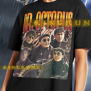 DR. OCTOPUS Shirt - Dr. Octopus Retro Tees, Dr. Octopus Bootleg Tshirt, Dr. Octopus Vintage 90s, Supervillain Sweatshirt #saf