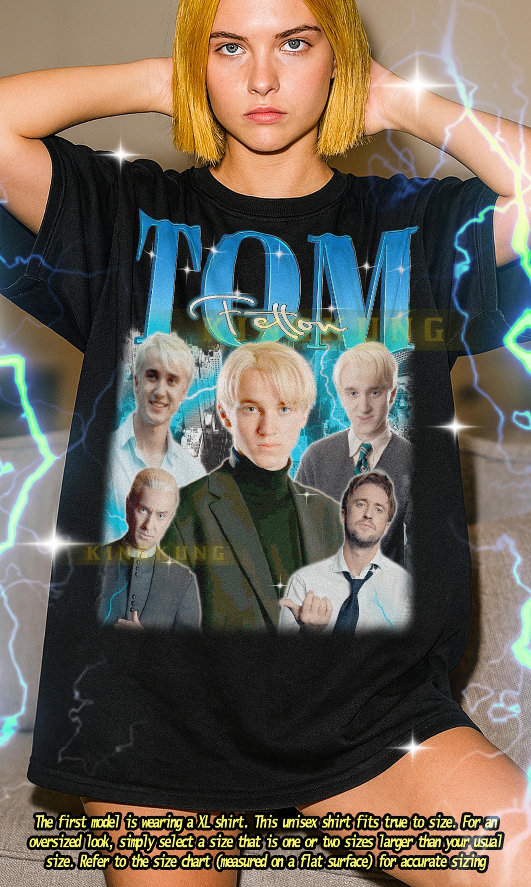 T-Shirt 'Love Tom Felton' Personnalisable - Du S Au 5XL - Fabriqué Aux USA - Neuf