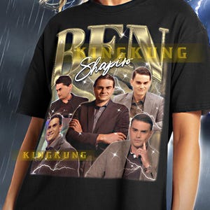 BEN SHAPIRO Shirt | Ben Shapiro Retro Tees, Ben Shapiro Bootleg Tshirt, Political Commentator Sweatshirt #saf