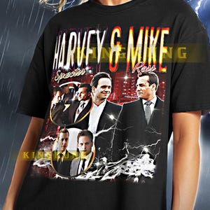 Camiseta de Harvey Specter, camiseta vintage de Harvey Specter, camiseta retro de Harvey Specter, camiseta pirata de Harvey, camiseta de Mike Ross #saf