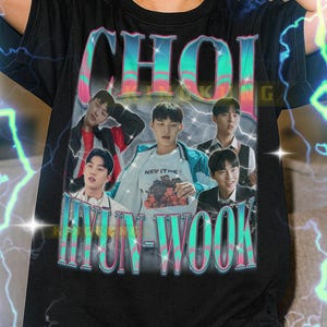 Choi Hyun Wook Vintage Bootleg T-Shirt, Choi Hyun Wook Retro 90s K-drama Star Merch, Korean Actor Fan Tee, K-Pop Lover Gift #SAF