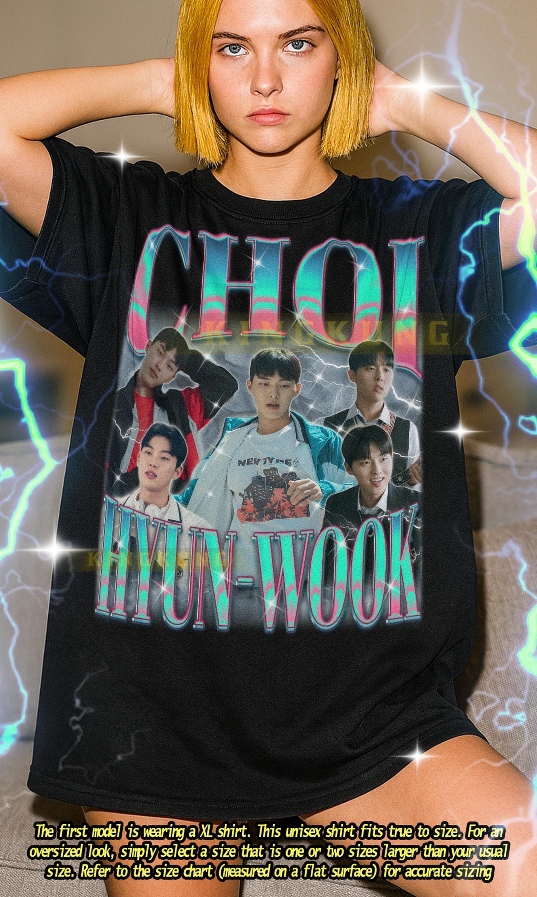 Choi Hyun Wook Vintage Bootleg T-shirt, Choi Hyun Wook Retro 90s K