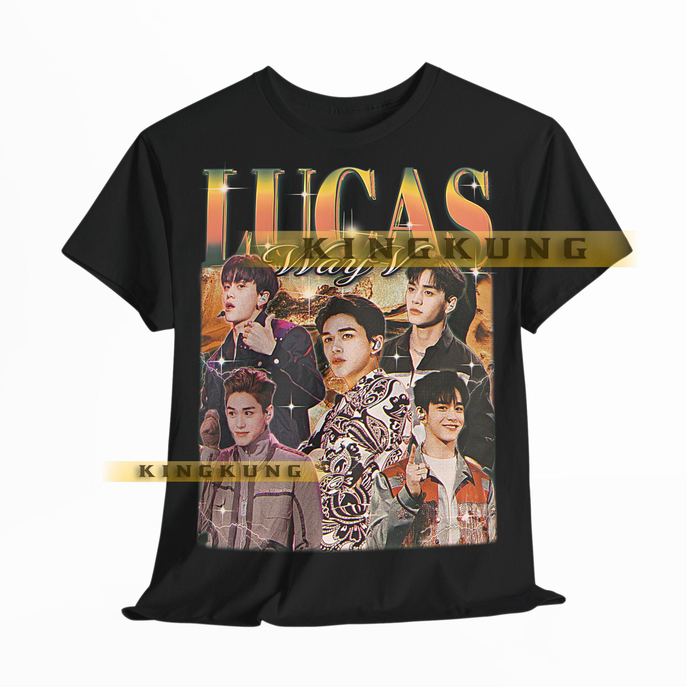 LUCAS (WAYV) Shirt, Lucas Vintage Shirt, Lucas Retro 90s Tshirt