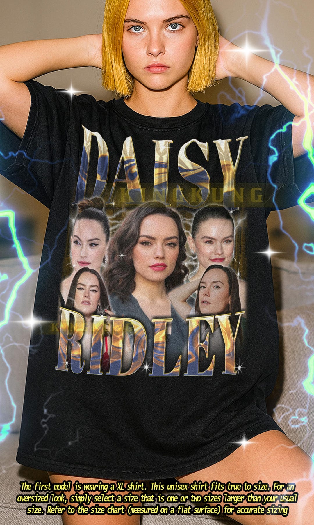 DAISY RIDLEY Vintage Shirt, Daisy Ridley Homage Tshirt, Daisy Ridley ...