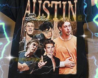 AUSTIN BUTLER Vintage Shirt, Austin Butler Homage Tshirt, Austin Butler Fan, Austin Butler Retro 90s Sweater, Austin Butler Merch #saf