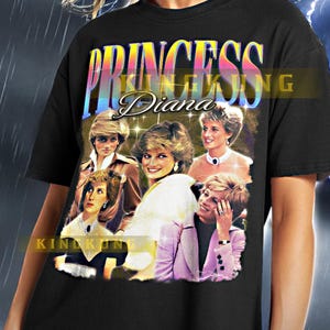 PRINCESS DIANA Shirt, Princess Diana Vintage Shirt, Princess Diana Retro Tshirt, Princess Diana Bootleg Tee, Royal Icon Shirt #saf