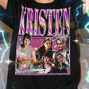 KRISTEN STEWART Bootleg Shirt, Kristen Stewart Retro Tees, Rebel T-Shirt, Indie Cool Vibe, Kristen Stewart Vintage Sweater #saf