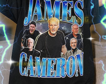 James Cameron Bootleg Tee, James Cameron Longsleeve, James Cameron Retro Tee, James Cameron Vintage Tee, James Cameron 90s Tee #SAF