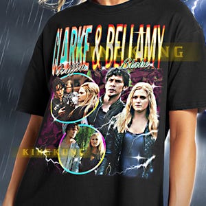 CLARKE GRIFFIN Shirt, Clarke Griffin Vintage Shirt, Clarke Griffin Retro Tshirt, Clarke Bootleg Tee, Bellamy Blake Shirt #saf