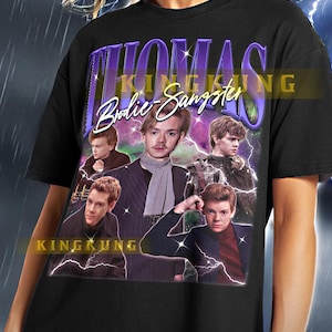 THOMAS BRODIE-SANGSTER Shirt | Thomas Brodie-Sangster Retro Tees, Thomas Brodie-Sangster Bootleg Tshirt, Maze Runner Love Actually Star #saf