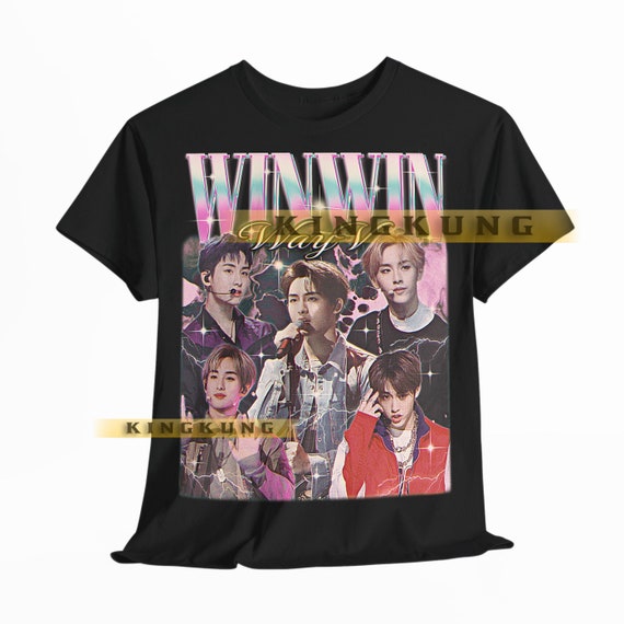EVERLAND NCT WayV Tシャツ ウィンウィン WINWIN (WAYV) Shirt, Winwin Vintage Shirt, Winwin Retro 90s Tshirt