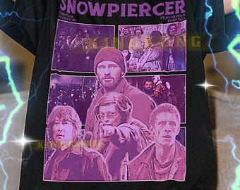 Camiseta pirata de SNOWPIERCER, camisetas retro de Snowpiercer, camiseta de tren distópico, estilo supervivencia, suéter vintage de Snowpiercer #saf