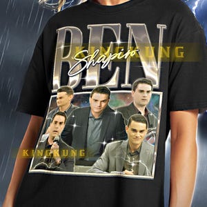 BEN SHAPIRO Shirt | Ben Shapiro Bootleg Tshirt, Ben Shapiro Vintage 90s, Media Personality Sweatshirt #saf