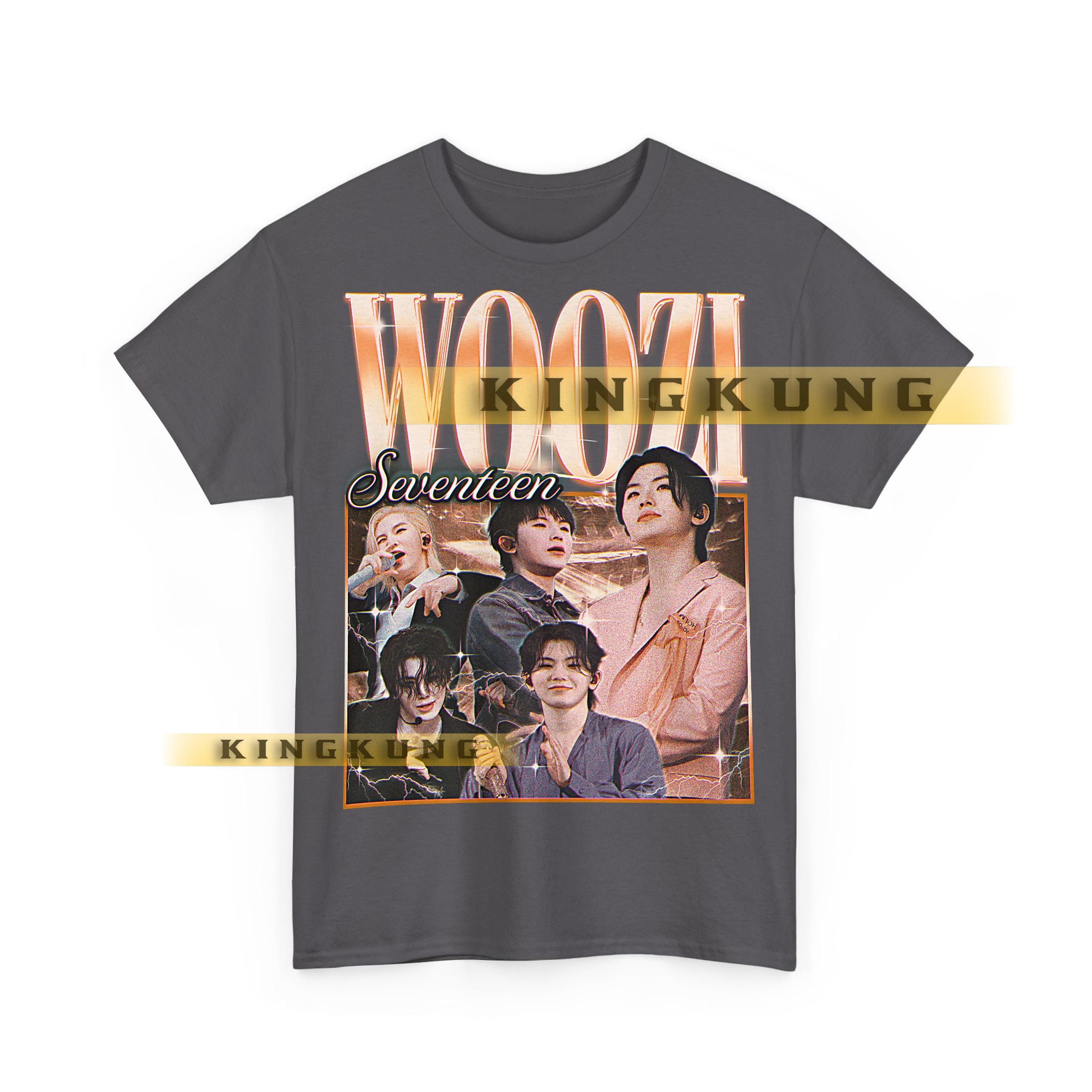 せ*い様 希少 90s vanson tee 迷彩 y2k archive vi WOOZI (SEVENTEEN) Shirt, Woozi Vintage Shirt, Woozi Retro 90s