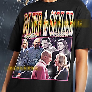 WALTER WHITE Shirt, Walter White Vintage Shirt, Walter White Retro Tshirt, Walter Bootleg Tee, Skyler White Shirt #saf