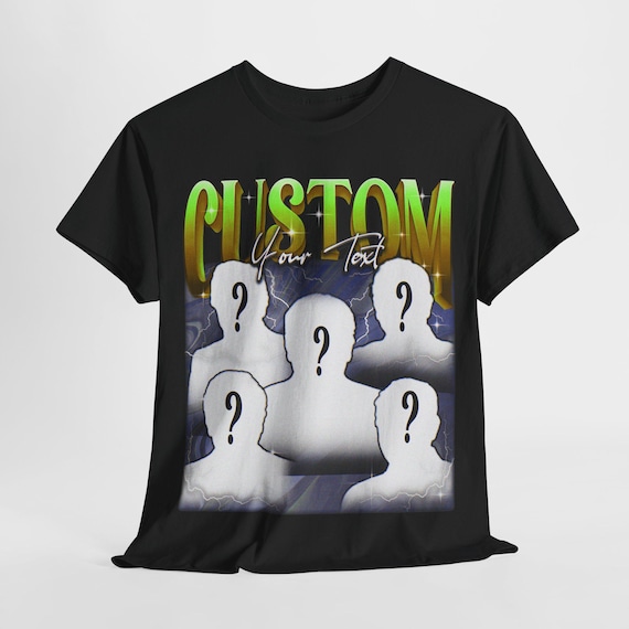 CUSTOM SHIRT, Custom Vintage Shirt, Custom Retro 90s Tshirt, Custom Tee, Custom Sweater, Personalized Shirt, Custom Graphic Tee