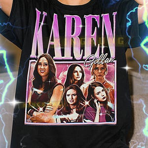 Camicia Bootleg di KAREN GILLAN, T-shirt retrò di Karen Gillan, T-shirt Nebula Warrior, Atmosfera da icona fantascientifica, Maglione vintage di Karen Gillan #saf