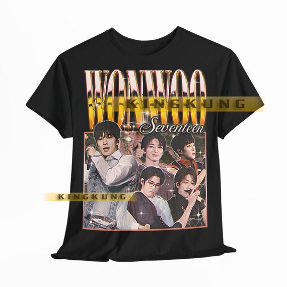 WONWOO (SEVENTEEN) Shirt, Wonwoo Vintage Shirt, Wonwoo Retro 90s