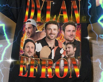 DYLAN EFRON Vintage Shirt, Dylan Efron Homage Tshirt, Dylan Efron Fan, Dylan Efron Retro 90s Sweater, Dylan Efron Merch #tpc
