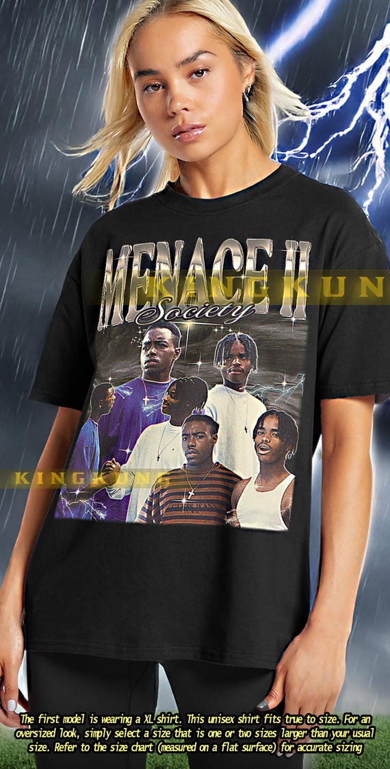 MENACE II SOCIETY Shirt - Menace Society Retro Tees, Menace 