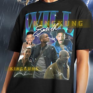 WILL SMITH Shirt | Will Smith Retro Tees, Will Smith Bootleg Tshirt, Fresh Prince Men in Black Star Sweatshirt #saf