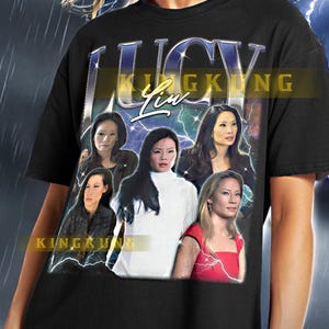 LUCY LIU Shirt | Lucy Liu Retro Tees, Lucy Liu Bootleg Tshirt, Charlie’s Angels Kill Bill Actress Sweatshirt #saf