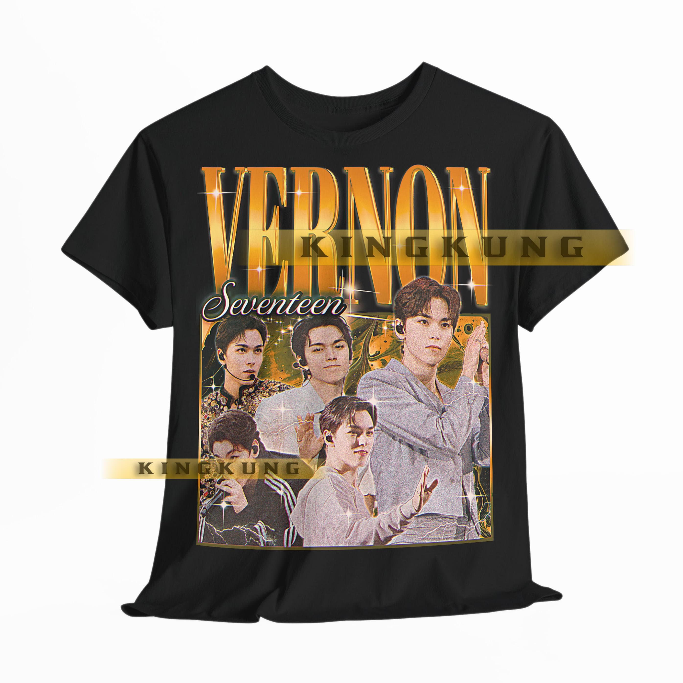 VERNON (SEVENTEEN) Shirt, Vernon Vintage Shirt, Vernon Retro 90s