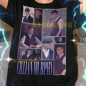 Cillian Murphy Bootleg Tee, Murphy Longsleeve, Cillian Murphy Graphic Tee, Cillian Murphy Old School Tee, Cillian Throwback Tee #SAF
