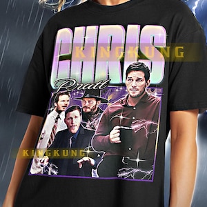 Chris Pratt Shirt | Chris Pratt Bootleg Tees, Chris Pratt Vintage Tshirt, Chris Pratt Retro 90s #saf