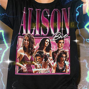 Alison Brie Bootleg Shirt, Alison Brie Retro Tees, Annie Edison T-Shirt, Study Group Vibe, Alison Brie Vintage Sweater #saf