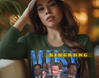 MIKE ROSS Shirt - Mike Ross Vintage Shirt, Mike Ross Retro 90s