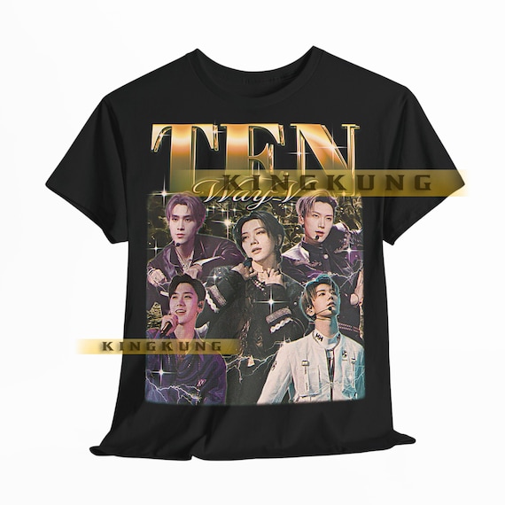 TEN テン 威神V CPS Tシャツ WayV TEN (WAYV) Shirt, Ten Vintage Shirt, Ten Retro 90s Tshirt, Ten