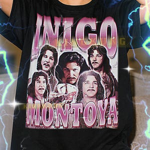 Chemise bootleg Inigo Montoya, t-shirts rétro Inigo Montoya, t-shirt chercheur de vengeance, ambiance Sword Duel, pull vintage Inigo Montoya #saf