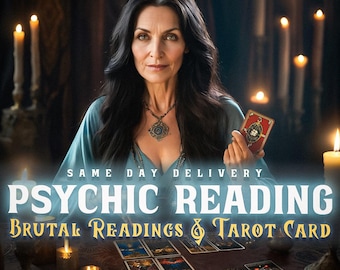 Psychic Reading, Tarot Reading, Accurate Love Reading, Clairvoyant & Intuitive Readings, Detailed Same Day Insights, Spiritual Guidance