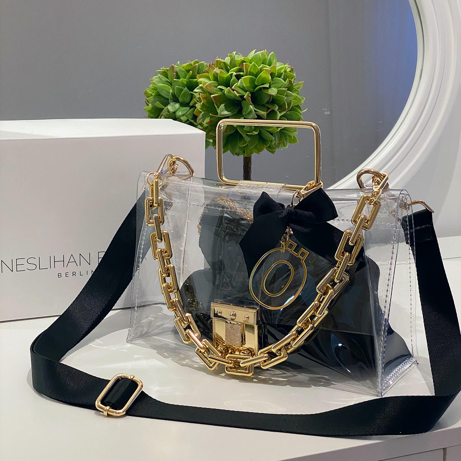 Clear Purse Louis Vuitton Etsy UK