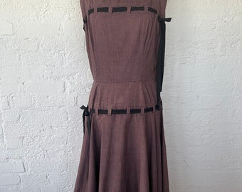 Vintage 40s Henry Rosenfeld dress