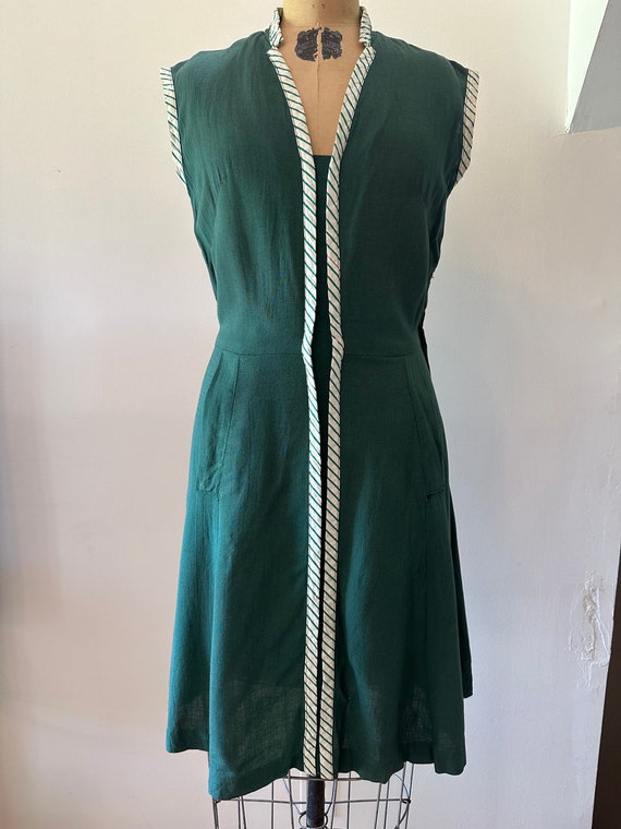 vintage 1960s Green Dress