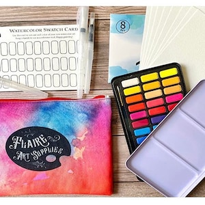 Watercolor Set 36 Colors, Watercolor Gift Set for Kids Teens Adults, Watercolor Gift Bag