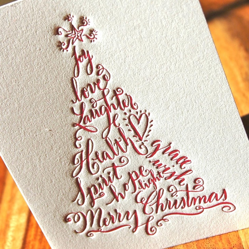 Unique Boxed Christmas Cards Etsy