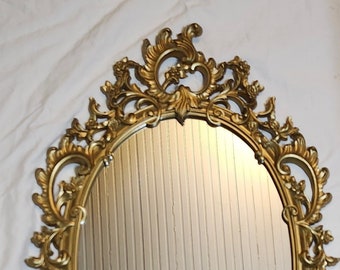 Vintage Syroco Hollywood Regency Style Mirror MCM