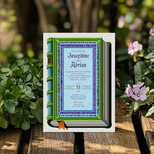 Medieval Fantasy Wedding Invitation Bundle, Vintage Storybook,  Editable 8 items, Personalize with Corjl, Digital Download