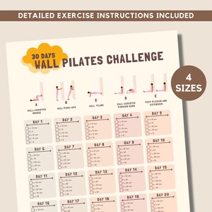 30 Day Wall Pilates Challenge | Transform Your Fitness Routine at Home & Build Strength | Easy to Follow Program
