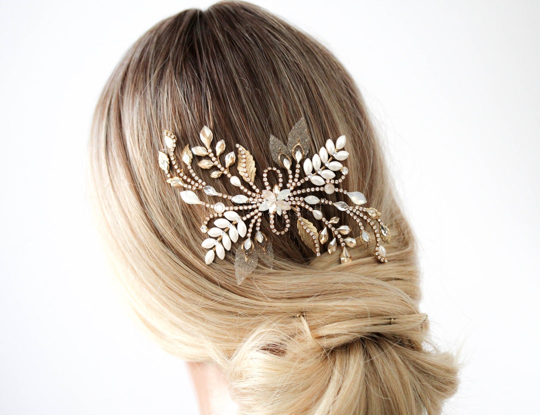 Bridal Hair Comb Wedding Hair Accessory Bridal Hair Piece - Etsy Bridal Hair Comb Wedding Hair Accessory Bridal Hair Piece - Etsy