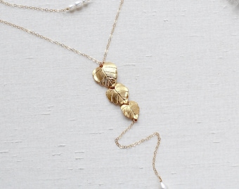 Bridal backdrop necklace, Gold filled back necklace, Delicate Bridal jewelry, Choker necklace with backdrop, Wedding day jewelry for Bride