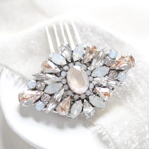 Crystal Bridal hair comb, Hair accessory for Wedding, Crystal hair piece for Bride, Bridal hair clip, Comb for Wedding, Vintage style comb