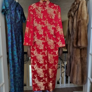 Vintage Chinese Silk Dress