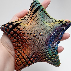 Articulated Starfish Fidget Toy - Realistic Starfish Flexi - Customizable 3D Print